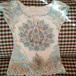 Maurices pretty boho top